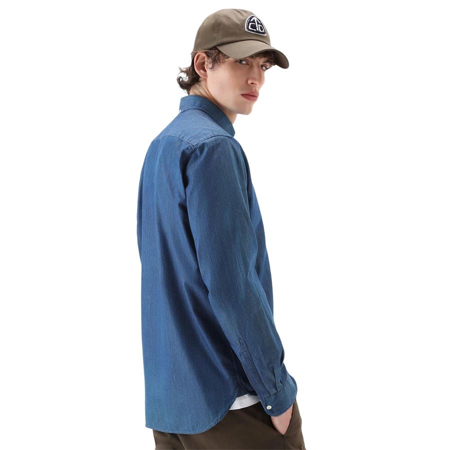 CLASSIC INDIGO SHIRT Woolrich | CFWOSI0093MRUT311631082